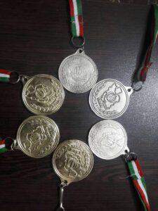 کسب 3 مدال طلا و 3 مدال نقره در مسابقات کیوکوشین استان فارس