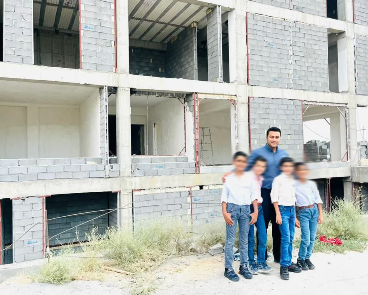 بازدید فرزندان عطر یاس از محل ساخت پروژه فنی ترین مجتمع نگهداری از کودکان بی سرپرست ایران