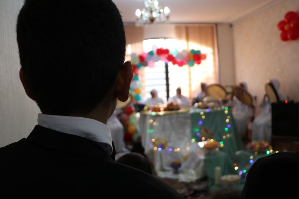 گزارش تصویری | خانه فرزندان عطر یاس نبوی غرق نور و شادی